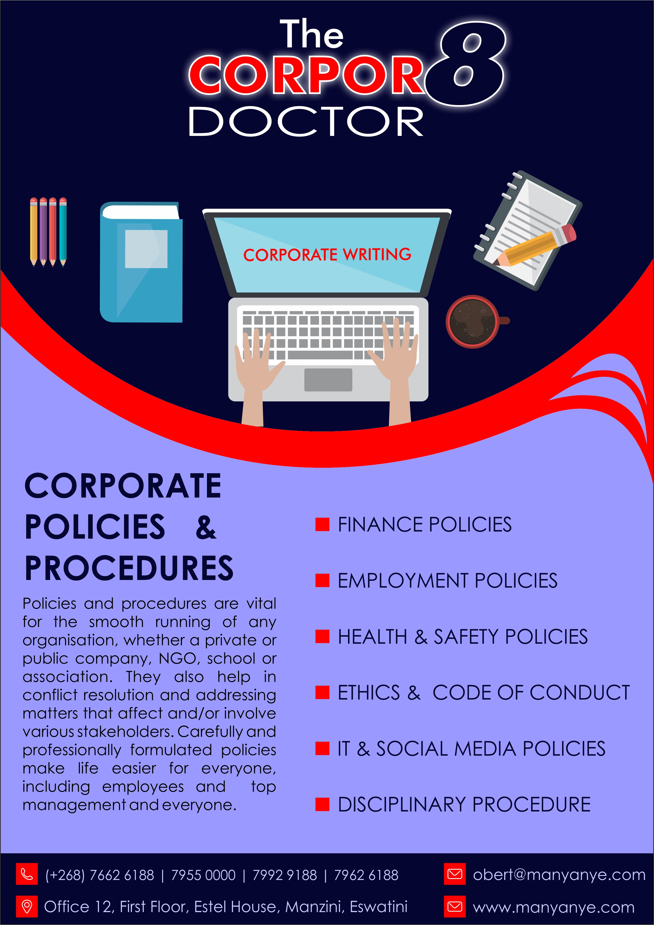 Policies and Procedures Poster